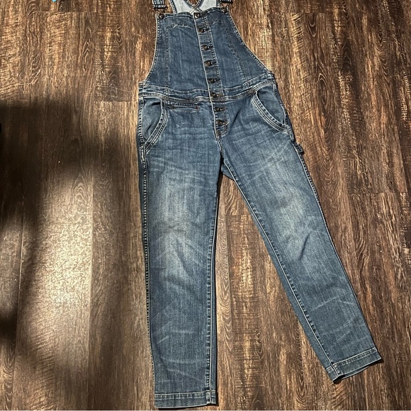 Free People Blue Denim Jumpsuit - Picture 2 of 4